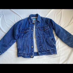 Sherpa Jean Jacket Size S